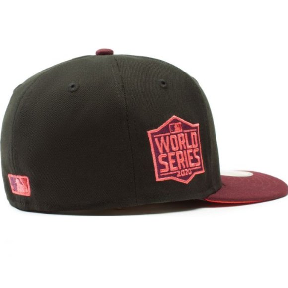 New Era Los Angeles Dodgers 2020 WS Side Patch 59FIFTY Fitted Hat - Picture 4 of 7